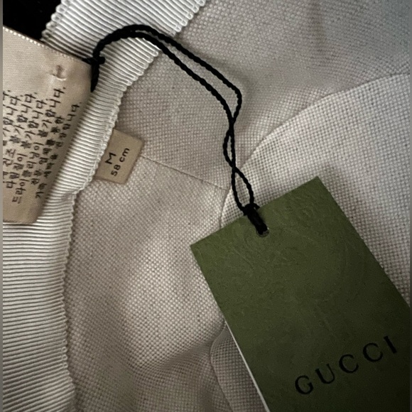 GUCCI Denim Bucket Hat Medium - Picture 3 of 5